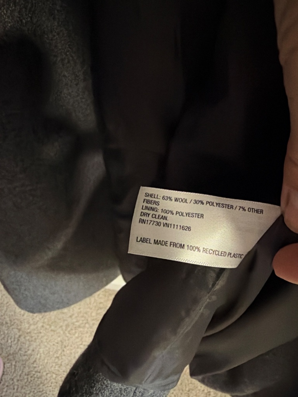 Wool coat - Picture 4 of 5